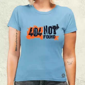 404 not found v6 női póló