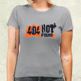 404 not found v6 női póló