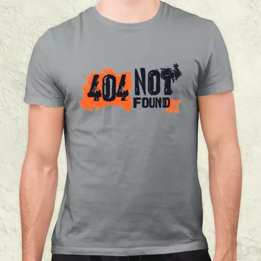404 not found v6 férfi póló