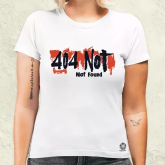 404 not found v7 női póló