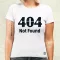 404 not found v8 női póló