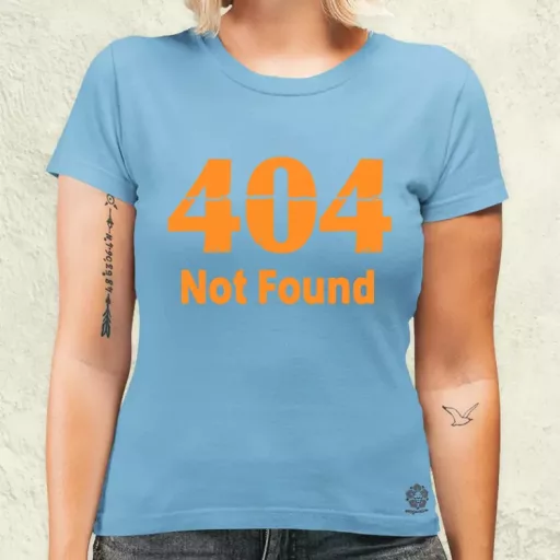 404 not found v9 női póló