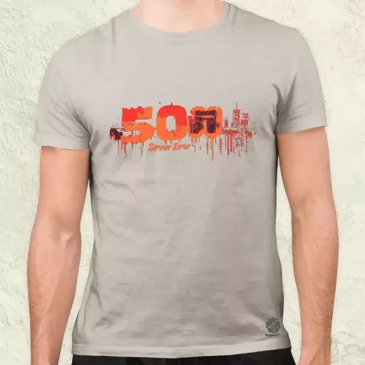 505 server error v10 férfi póló