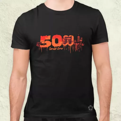 505 server error v10 férfi póló