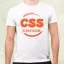 CSS is awesome v10 férfi póló