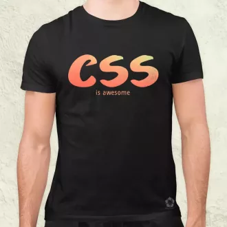 CSS is awesome v6 férfi póló