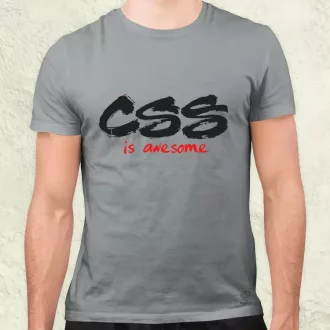 CSS is awesome v7 férfi póló