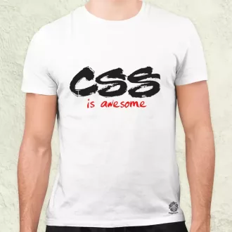 CSS is awesome v7 férfi póló
