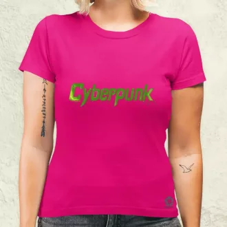 Cyberpunk v10 női póló