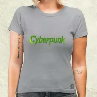 Cyberpunk v10 női póló