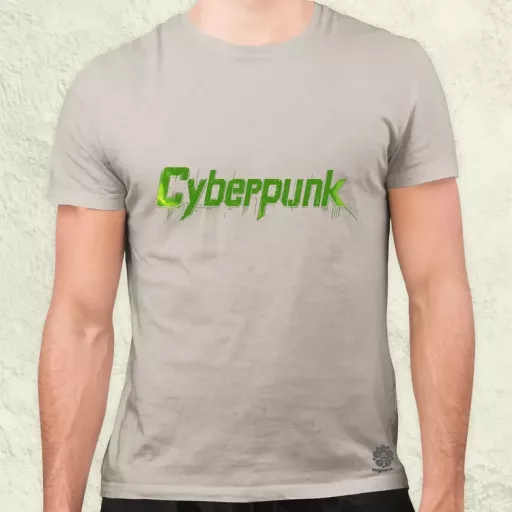 Cyberpunk v10 férfi póló