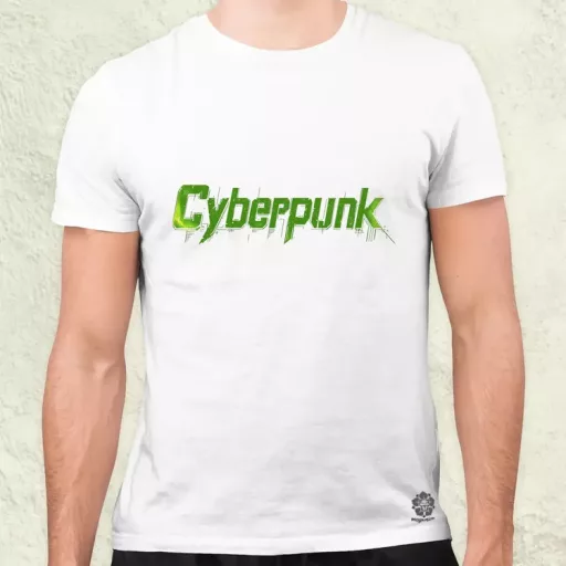 Cyberpunk v10 férfi póló