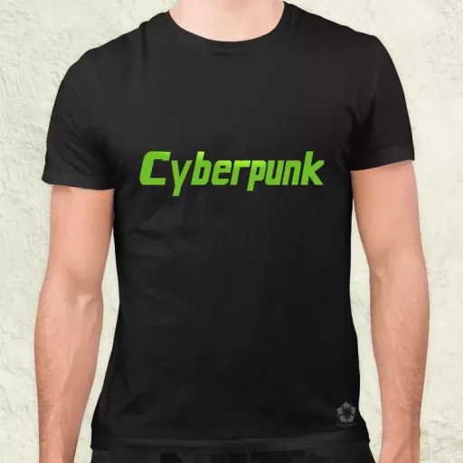 Cyberpunk v11 férfi póló