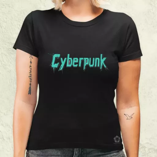 Cyberpunk v12 női póló