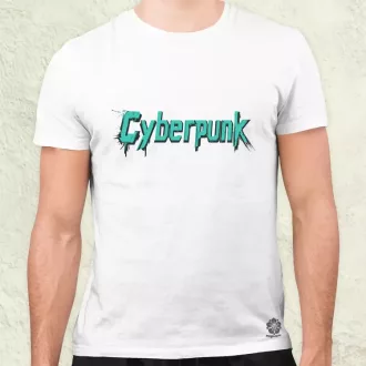 Cyberpunk v12 férfi póló