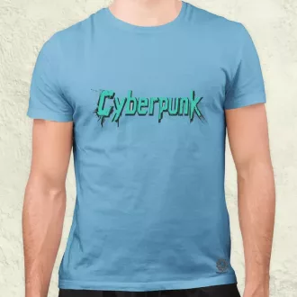 Cyberpunk v12 férfi póló