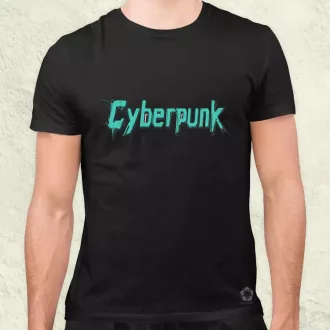 Cyberpunk v12 férfi póló
