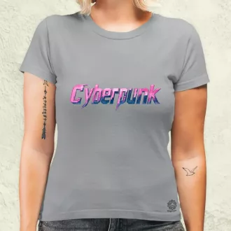 Cyberpunk v13 női póló