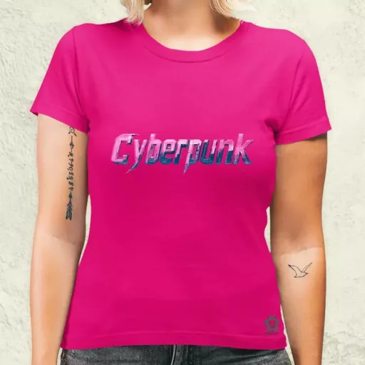 Cyberpunk v13 női póló