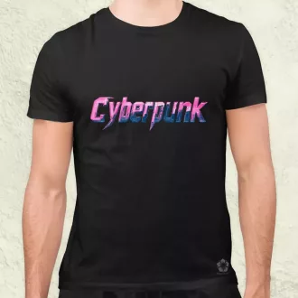 Cyberpunk v13 férfi póló