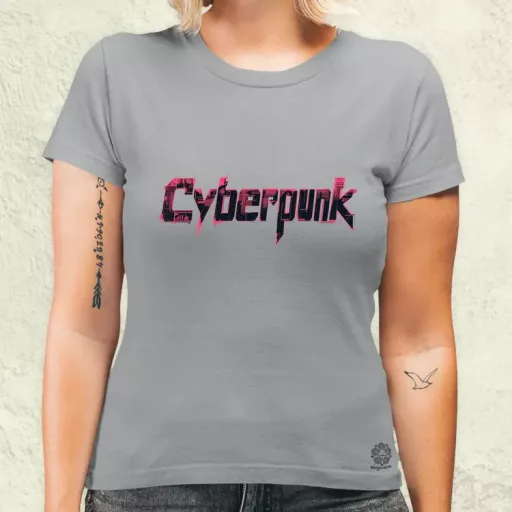 Cyberpunk v14 női póló