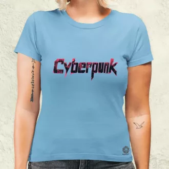 Cyberpunk v14 női póló