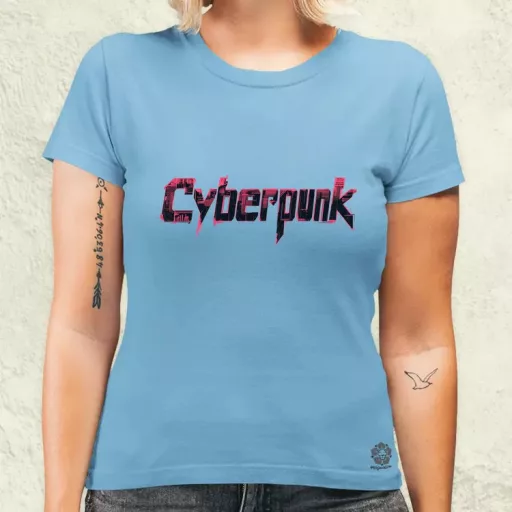 Cyberpunk v14 női póló