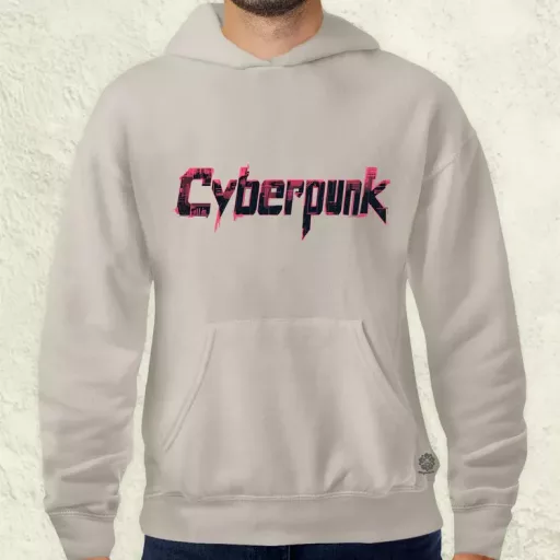 Cyberpunk v14 férfi pulóver