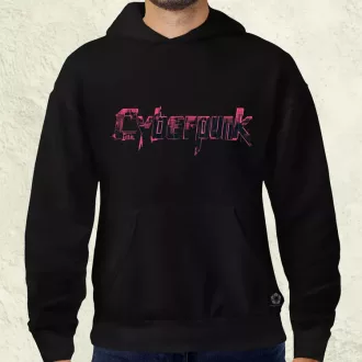 Cyberpunk v14 férfi pulóver