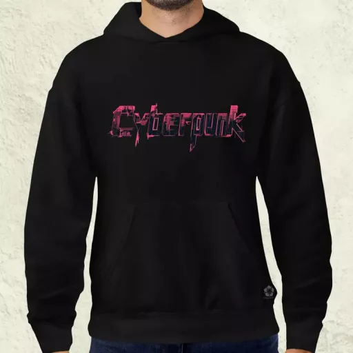 Cyberpunk v14 férfi pulóver