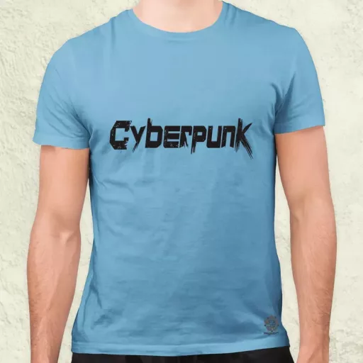 Cyberpunk v15 férfi póló