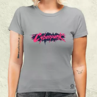 Cyberpunk v16 női póló