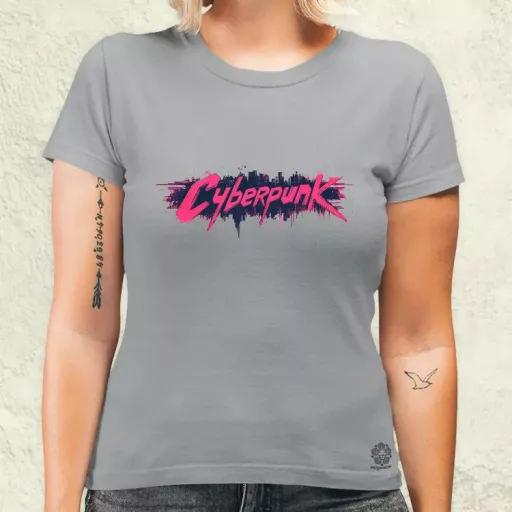 Cyberpunk v16 női póló
