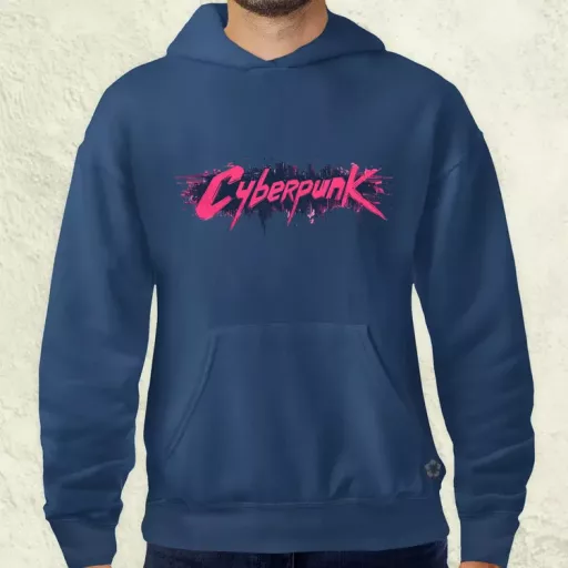 Cyberpunk v16 férfi pulóver