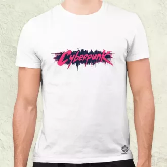 Cyberpunk v16 férfi póló