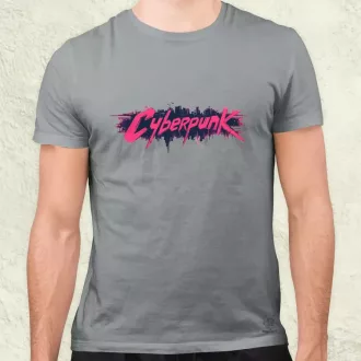 Cyberpunk v16 férfi póló