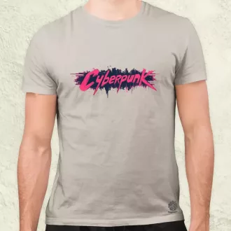 Cyberpunk v16 férfi póló