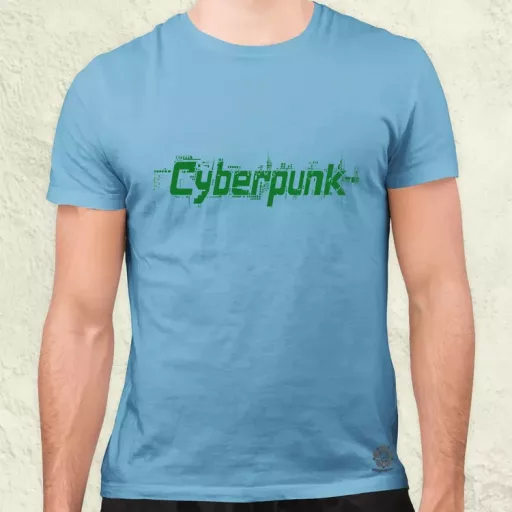 Cyberpunk v1 férfi póló
