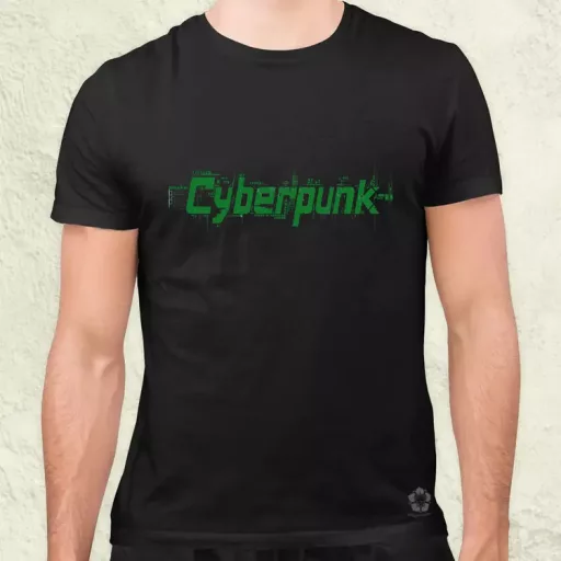Cyberpunk v1 férfi póló