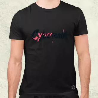 Cyberpunk v24 férfi póló