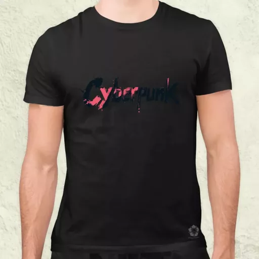 Cyberpunk v24 férfi póló