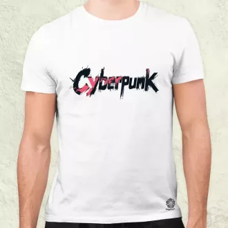Cyberpunk v24 férfi póló
