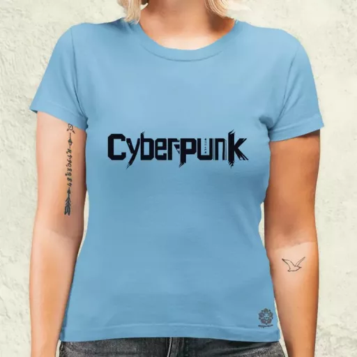 Cyberpunk v26 női póló