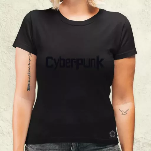 Cyberpunk v26 női póló