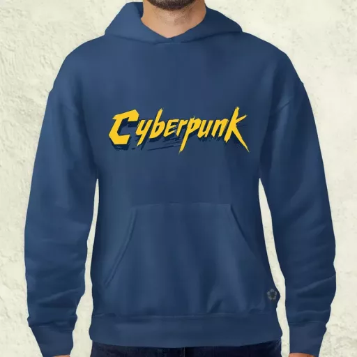 Cyberpunk v38 férfi pulóver