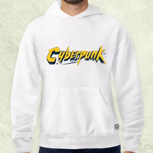 Cyberpunk v38 férfi pulóver