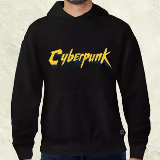 Cyberpunk v38 férfi pulóver