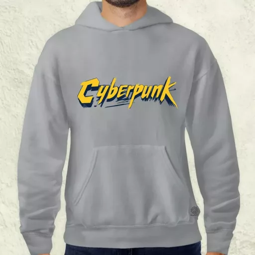 Cyberpunk v38 férfi pulóver