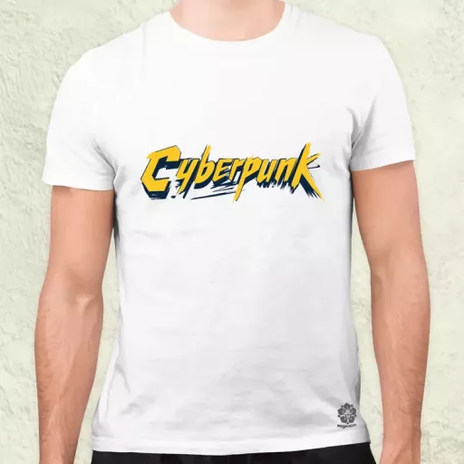 Cyberpunk v38 férfi póló