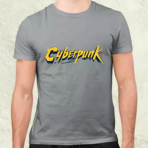 Cyberpunk v38 férfi póló